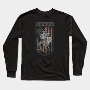 knight full armor sword Long Sleeve T-Shirt